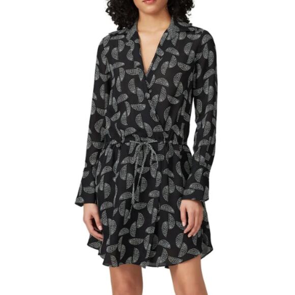 A.L.C. Isobel Black and White Dot Mini Dress Size 6 - Picture 1 of 3